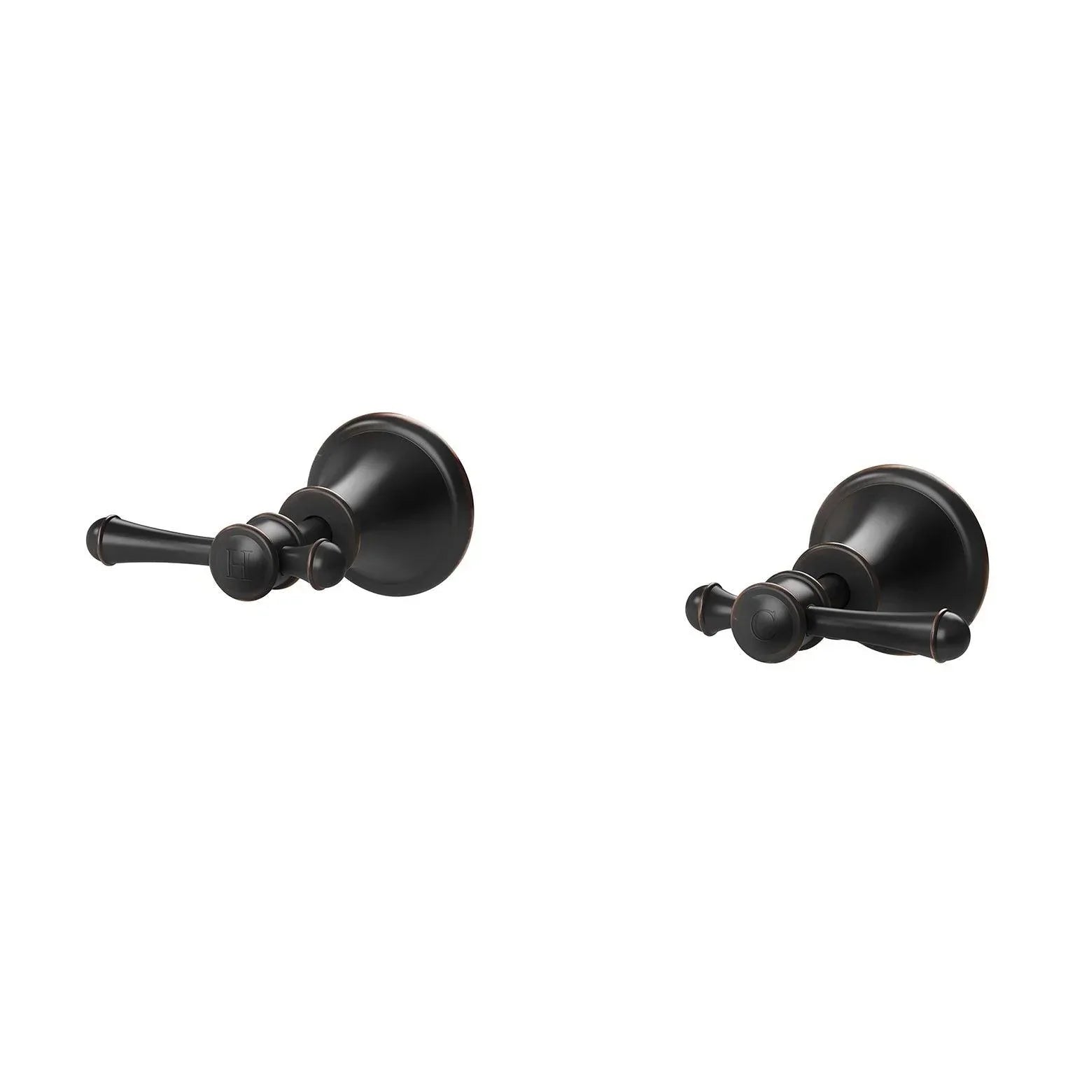 Phoenix Nostalgia Lever Wall Top Assemblies - Ideal Bathroom CentreNS060L -33Antique Black