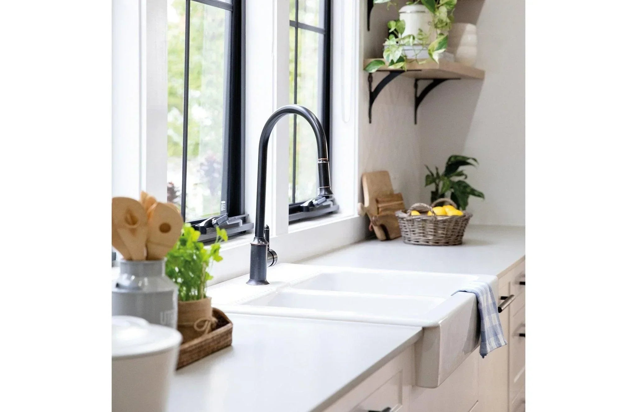 Phoenix Nostalgia Pull Out Sink Mixer - Ideal Bathroom CentreNS710-40Brushed Nickel