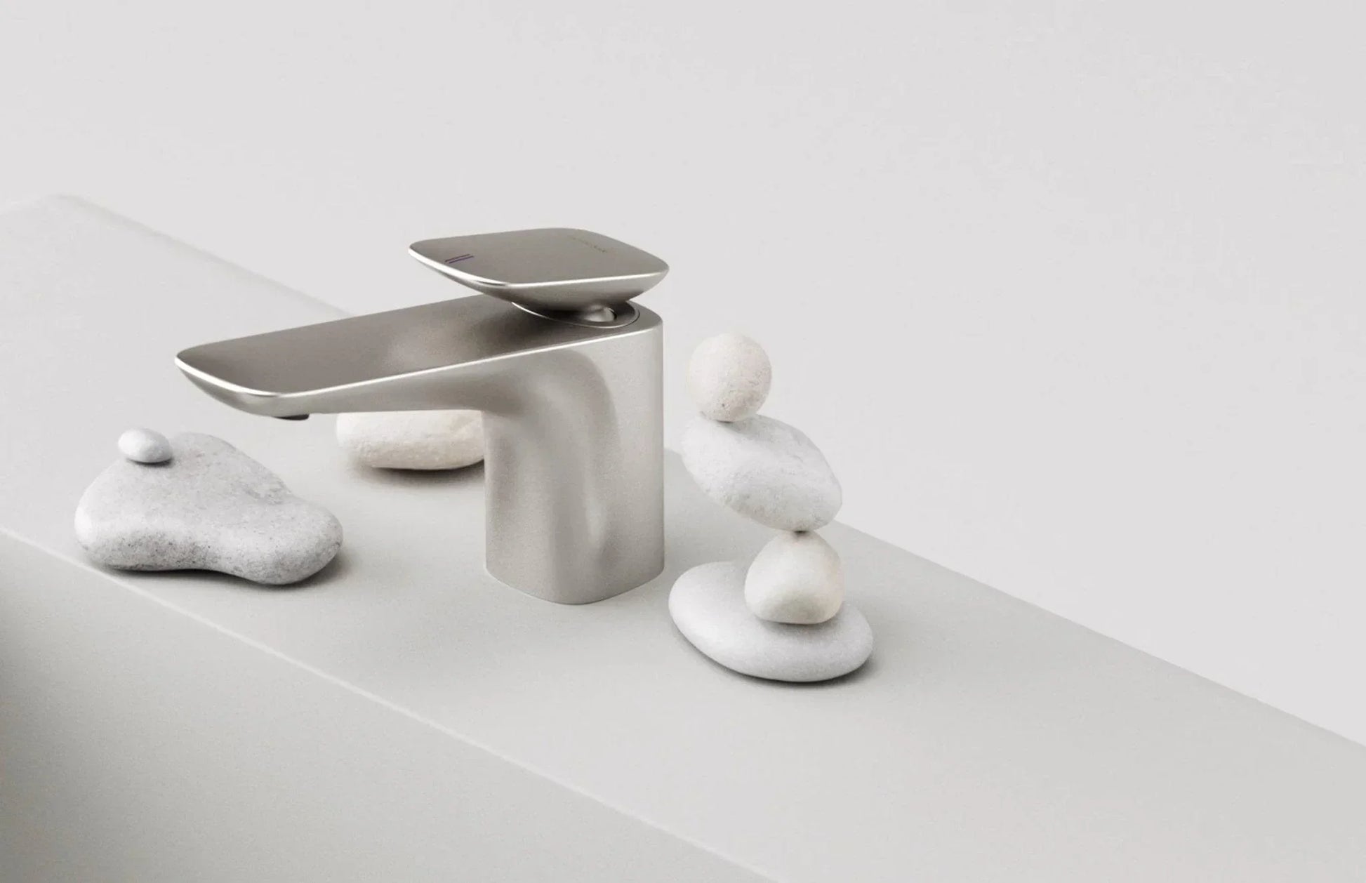 Phoenix Nuage Basin Mixer - Ideal Bathroom Centre129-7700-80Matte White