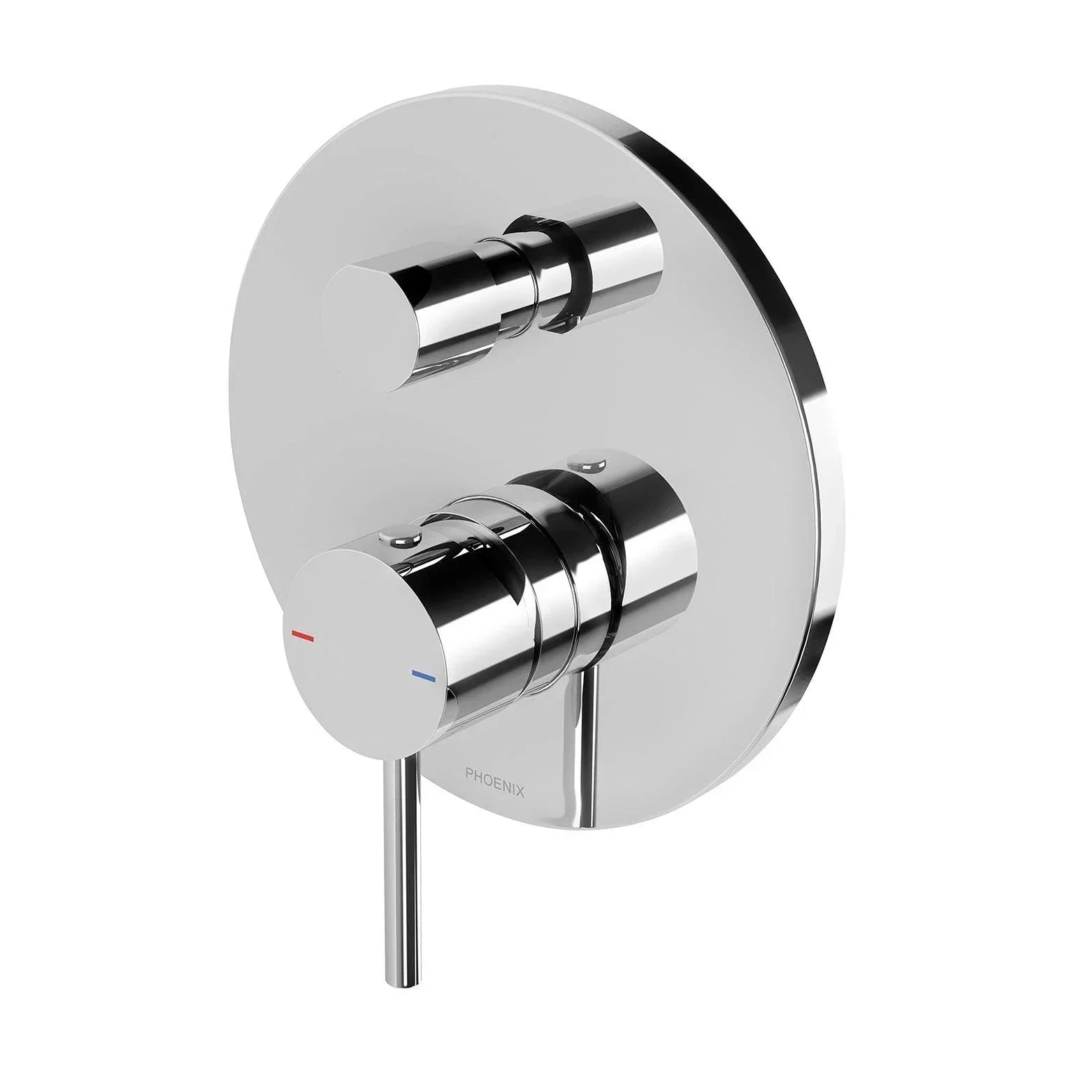 Phoenix Pina Shower / Bath Diverter Mixer, TRIM KIT ONLY - Ideal Bathroom Centre153-7940-00Chrome