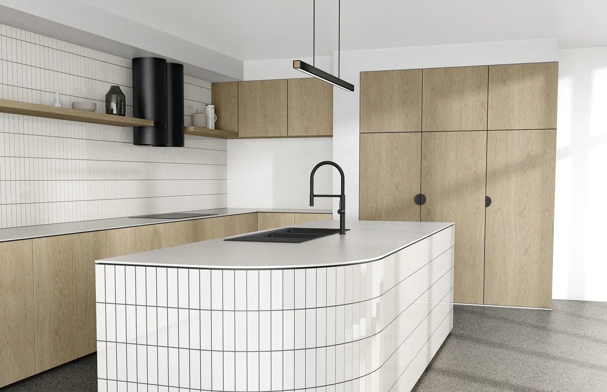 Phoenix Prize Flexible Coil Sink Mixer - Ideal Bathroom Centre10273100MBMatte Black