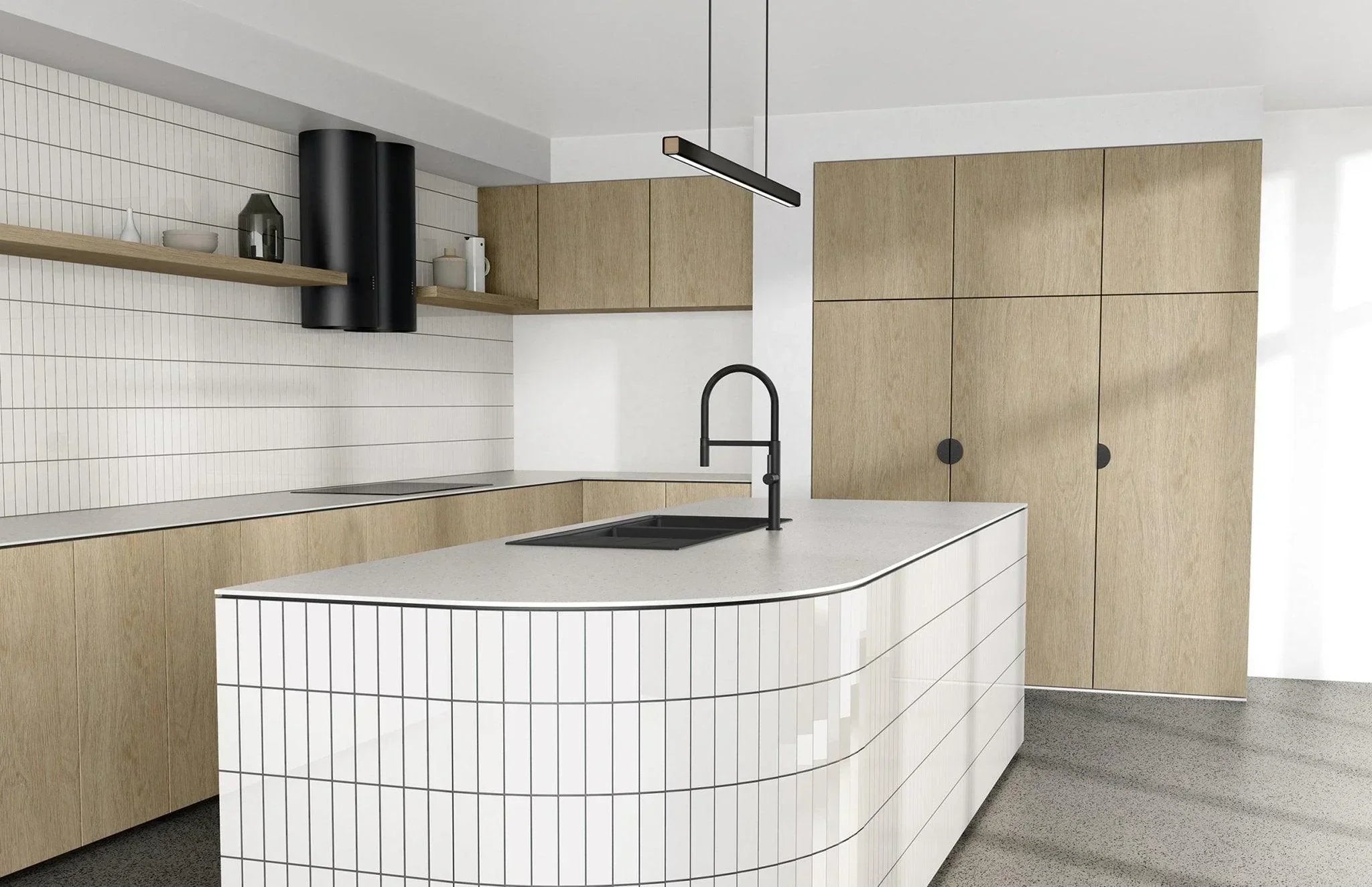 Phoenix Prize Flexible Coil Sink Mixer - Ideal Bathroom Centre10273100MBMatte Black