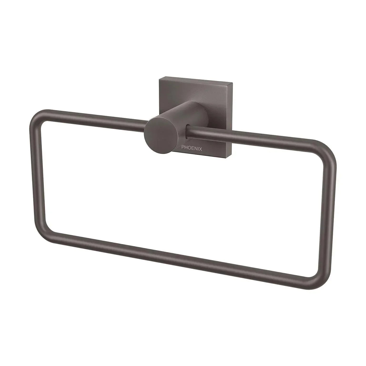 Phoenix Radii Hand Towel Holder Square Plate - Ideal Bathroom CentreRS893GMGun Metal