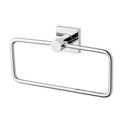 Phoenix Radii Hand Towel Holder Square Plate - Ideal Bathroom CentreRS893CHRChrome