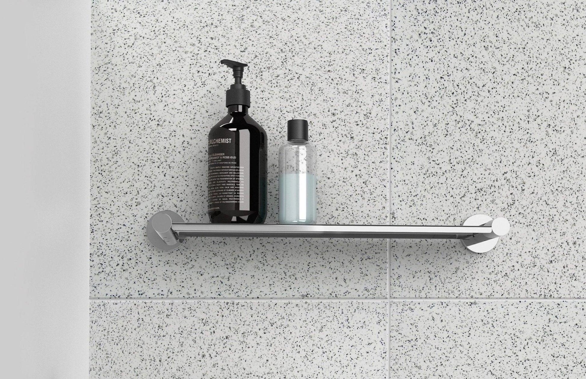 Phoenix Radii Metal Shelf Round Plate - Ideal Bathroom CentreRA886-12Brushed Gold