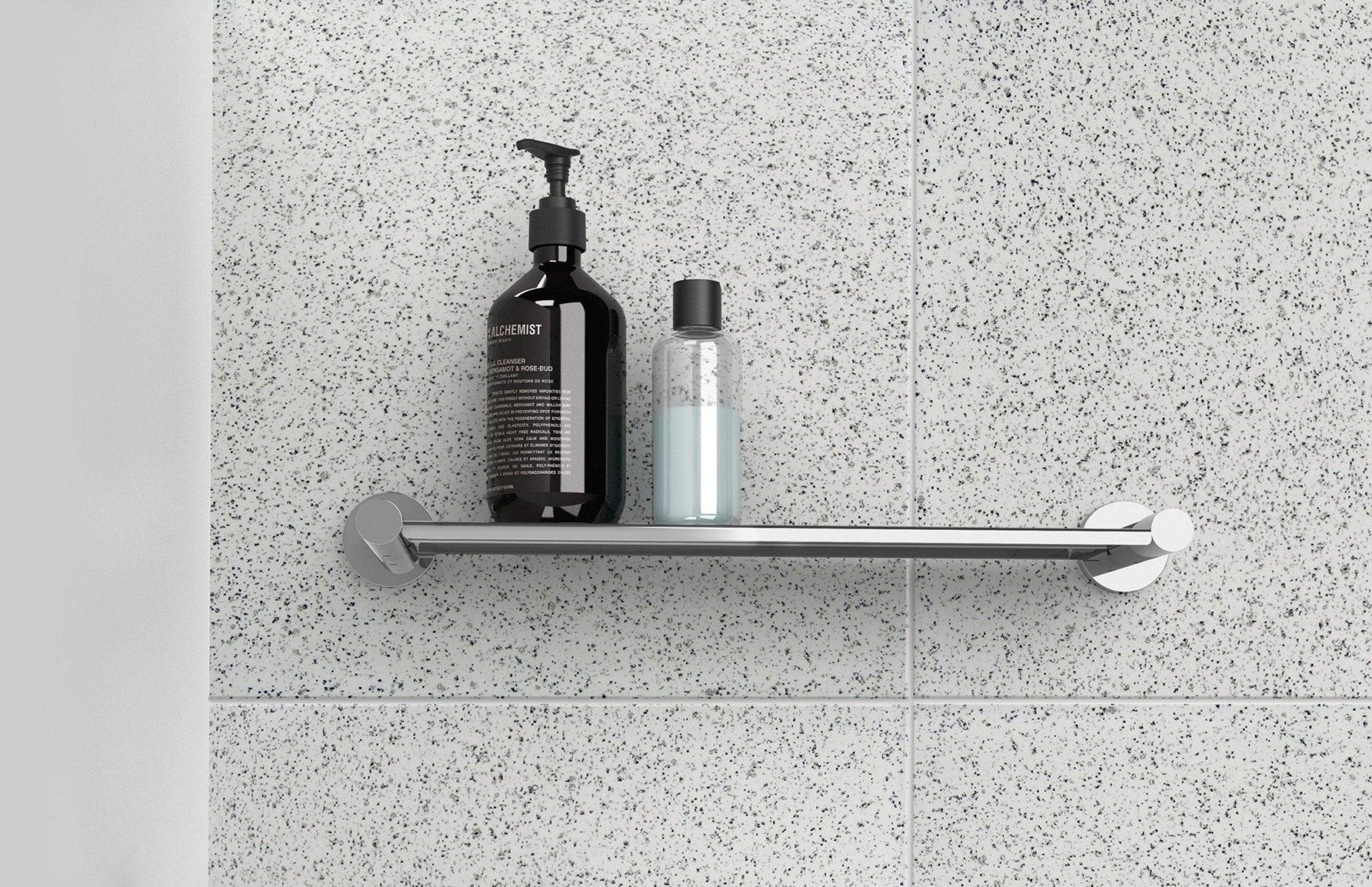 Phoenix Radii Metal Shelf Round Plate - Ideal Bathroom CentreRA886-12Brushed Gold