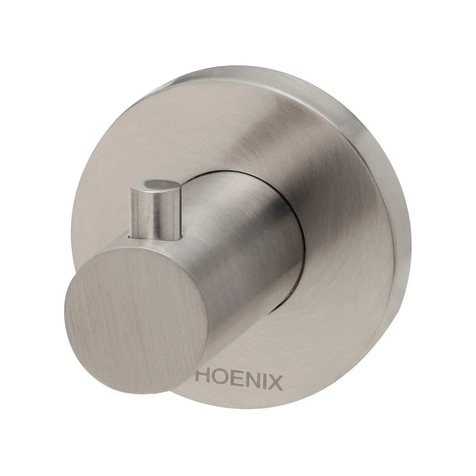 Phoenix Radii Robe Hook Round Plate - Ideal Bathroom CentreRA897BNBrushed Nickel
