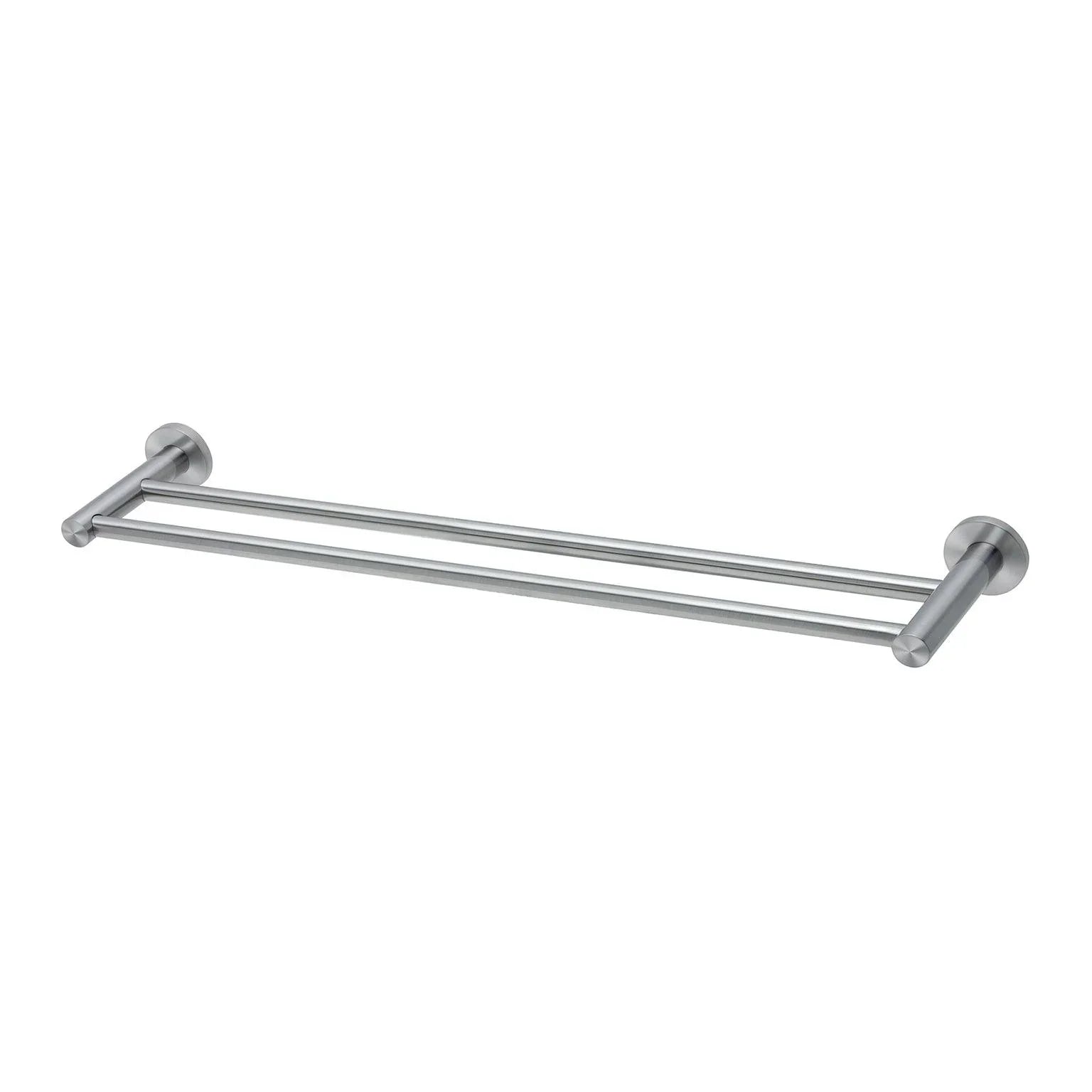 Phoenix Radii SS 316 Double Towel Rail 600mm Round Plate - Ideal Bathroom CentreRA813-51