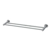 Phoenix Radii SS 316 Double Towel Rail 600mm Round Plate - Ideal Bathroom CentreRA813-51