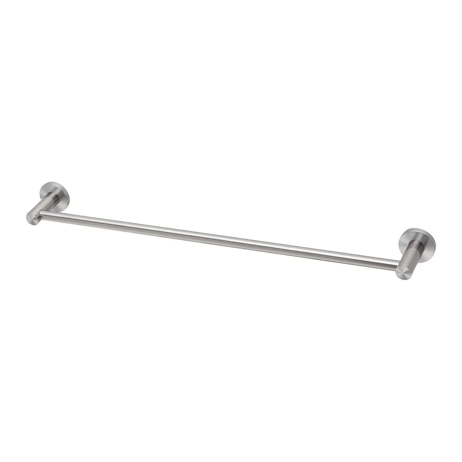 Phoenix Radii SS 316 Single Towel Rail 600mm Round Plate - Ideal Bathroom CentreRA804-51