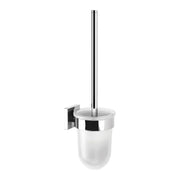 Phoenix Radii Toilet Brush & Holder Square Plate - Ideal Bathroom CentreRS50800C