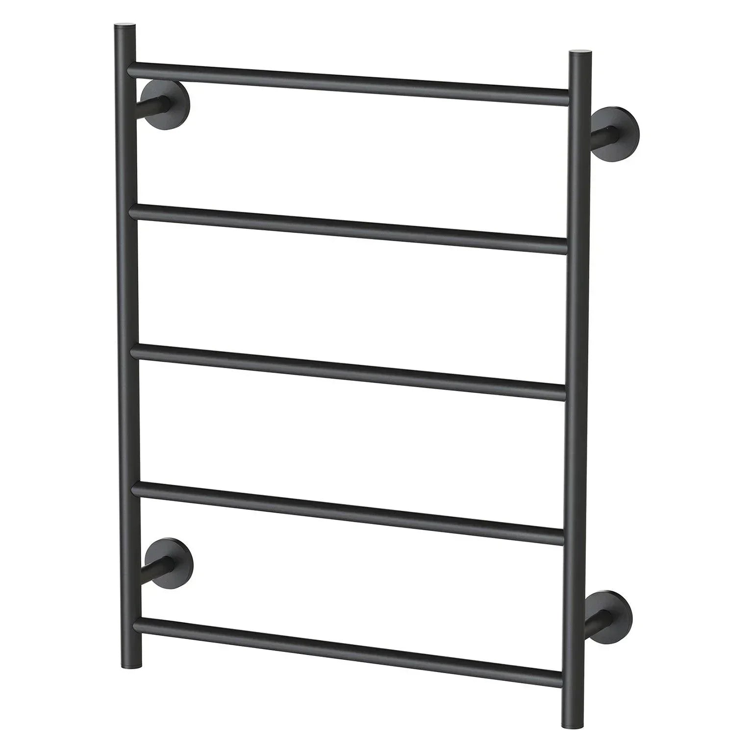 Phoenix Radii Towel Ladder 550 x 740mm Round Plate - Ideal Bathroom CentreRA870 MBMatte Black