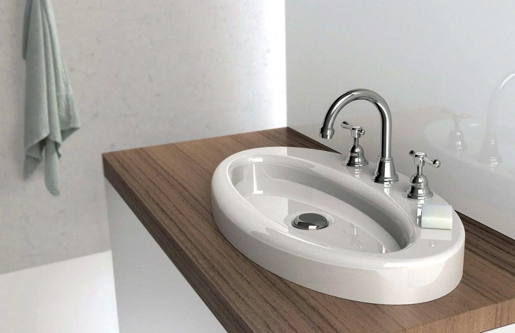 Phoenix Rhapsody Lever Basin Set - Ideal Bathroom CentreRL100 CHR