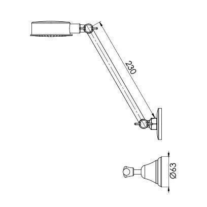 Phoenix Rhapsody Lever Shower Set - Ideal Bathroom CentreRL220CHR