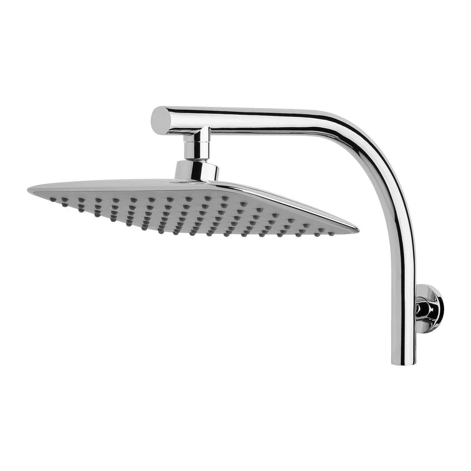 Phoenix Rush High Rise Shower Arm & 200x250mm Rose - Ideal Bathroom CentreRU526CHR