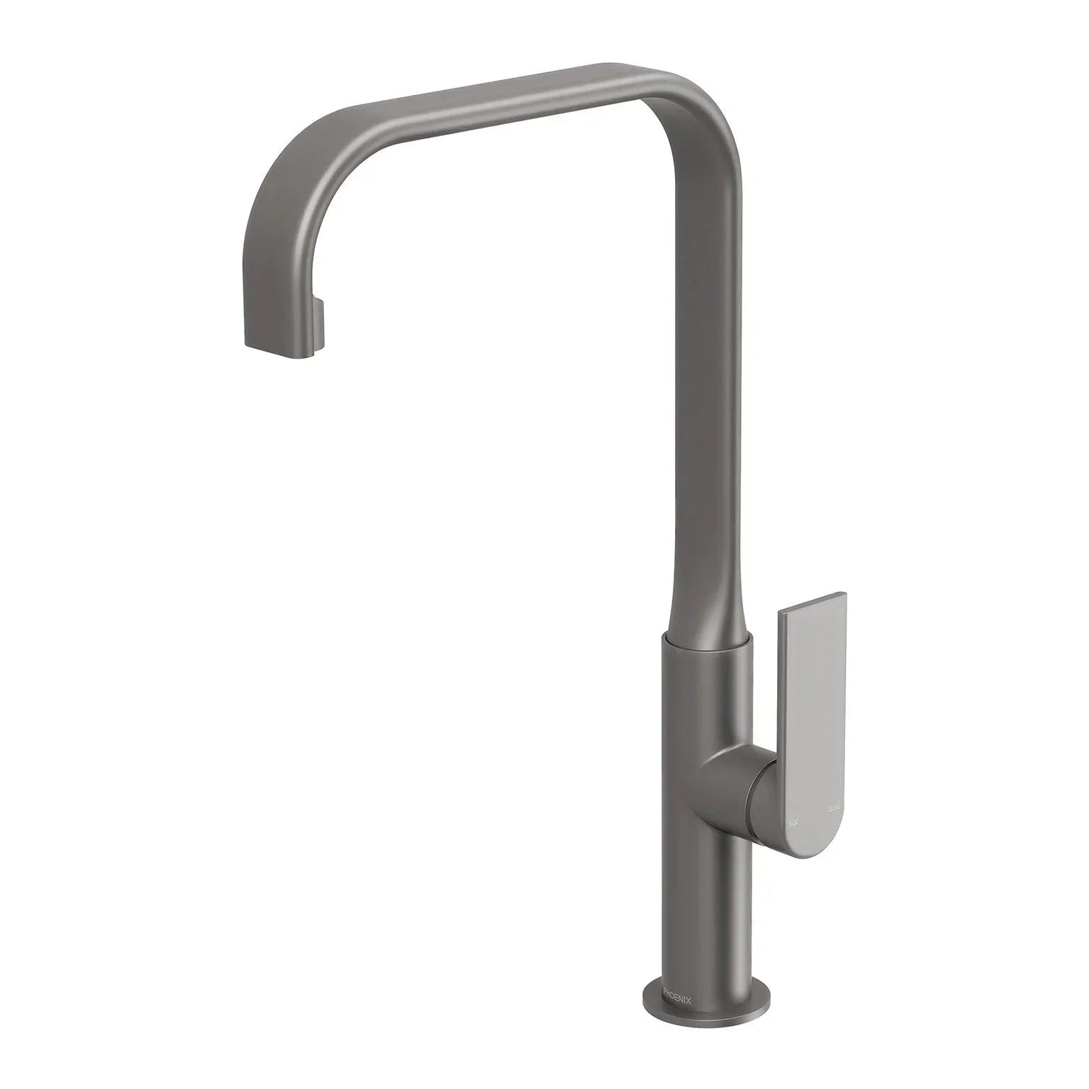 Phoenix Teel Sink Mixer 190mm Squareline - Ideal Bathroom Centre118-7300-30Gun Metal
