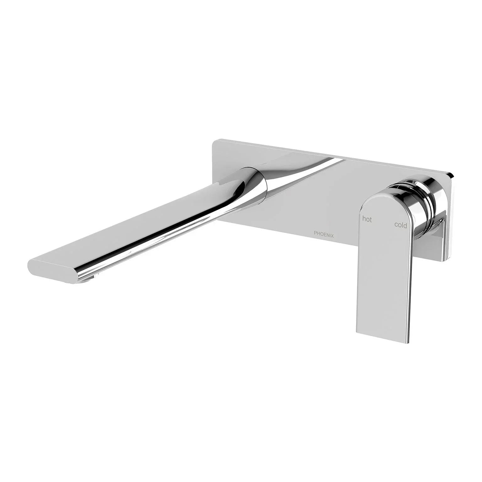 Phoenix Teel Wall Basin / Bath Mixer Set 200mm - Ideal Bathroom Centre118-7810-00Chrome