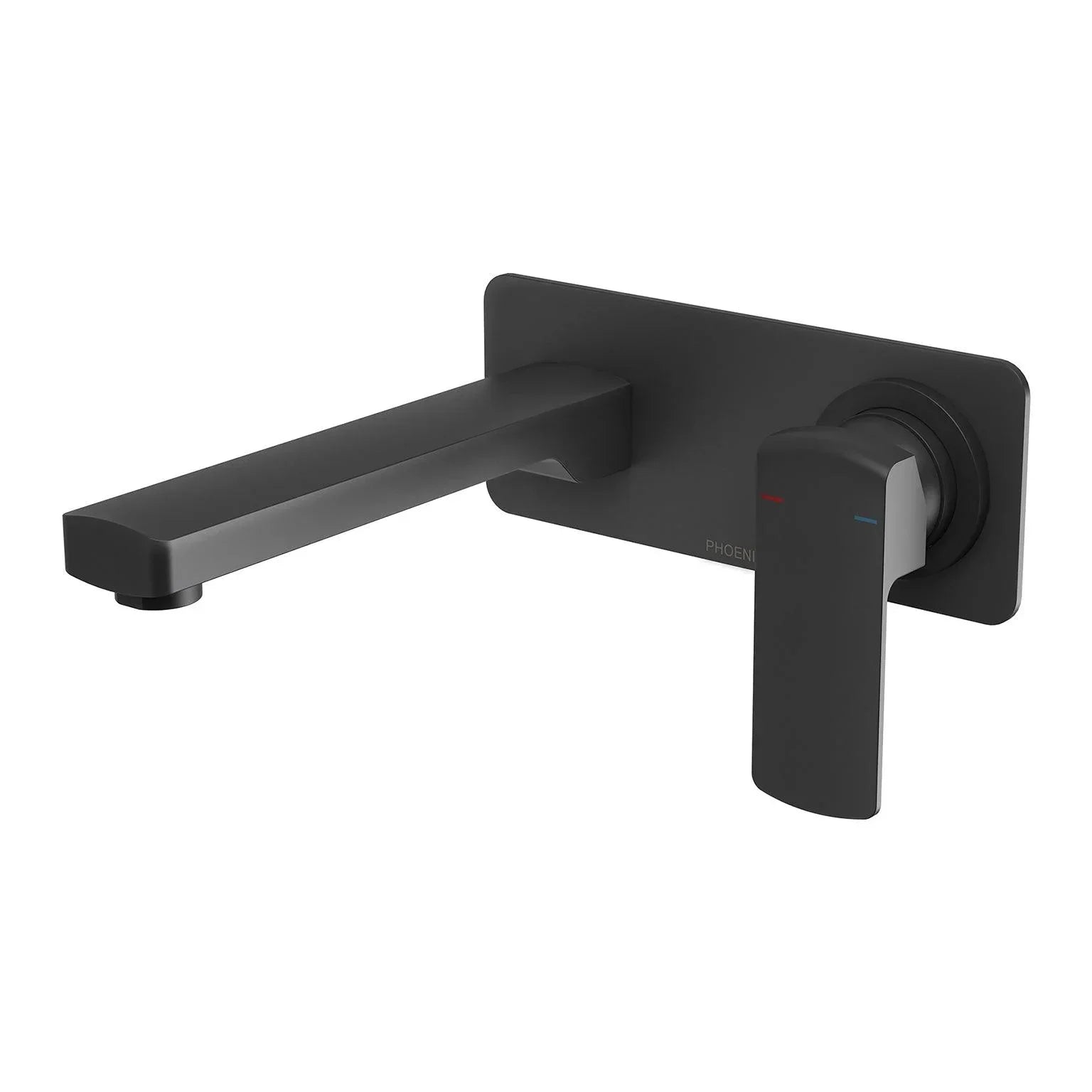 Phoenix Teva Wall Basin / Bath Mixer Set 200mm, TRIM KIT ONLY - Ideal Bathroom Centre152-7812-10Matte Black