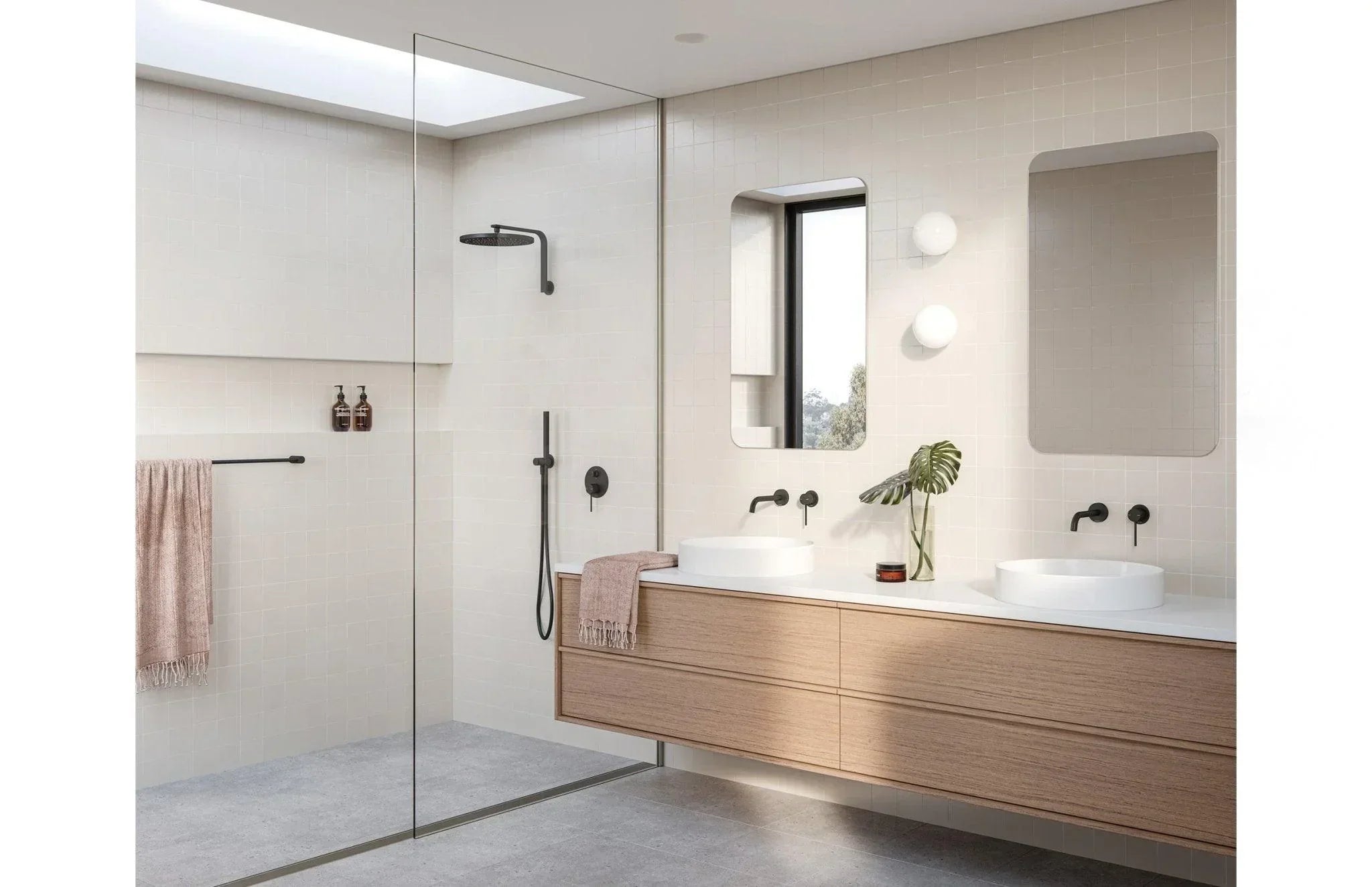 Phoenix Vivid Shower Rose 300mm - Ideal Bathroom CentreV5005-12Brushed Gold