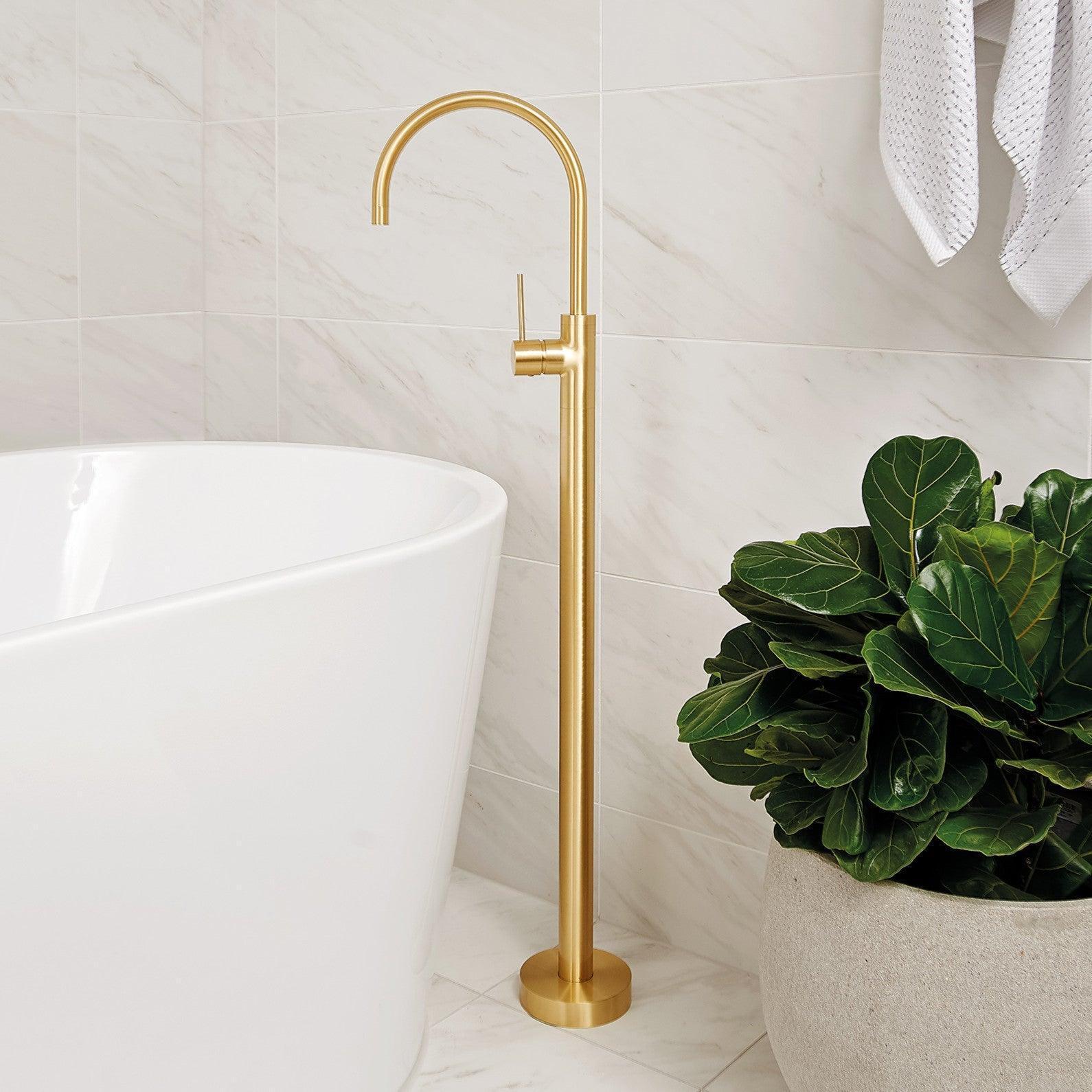 Phoenix Vivid Slimline Floor Mounted Bath Mixer - Ideal Bathroom CentreVS745-31Carbon Grey