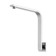 Phoenix Vivid Slimline High Rise Shower Arm Square Plate - Ideal Bathroom CentreVS6001-00