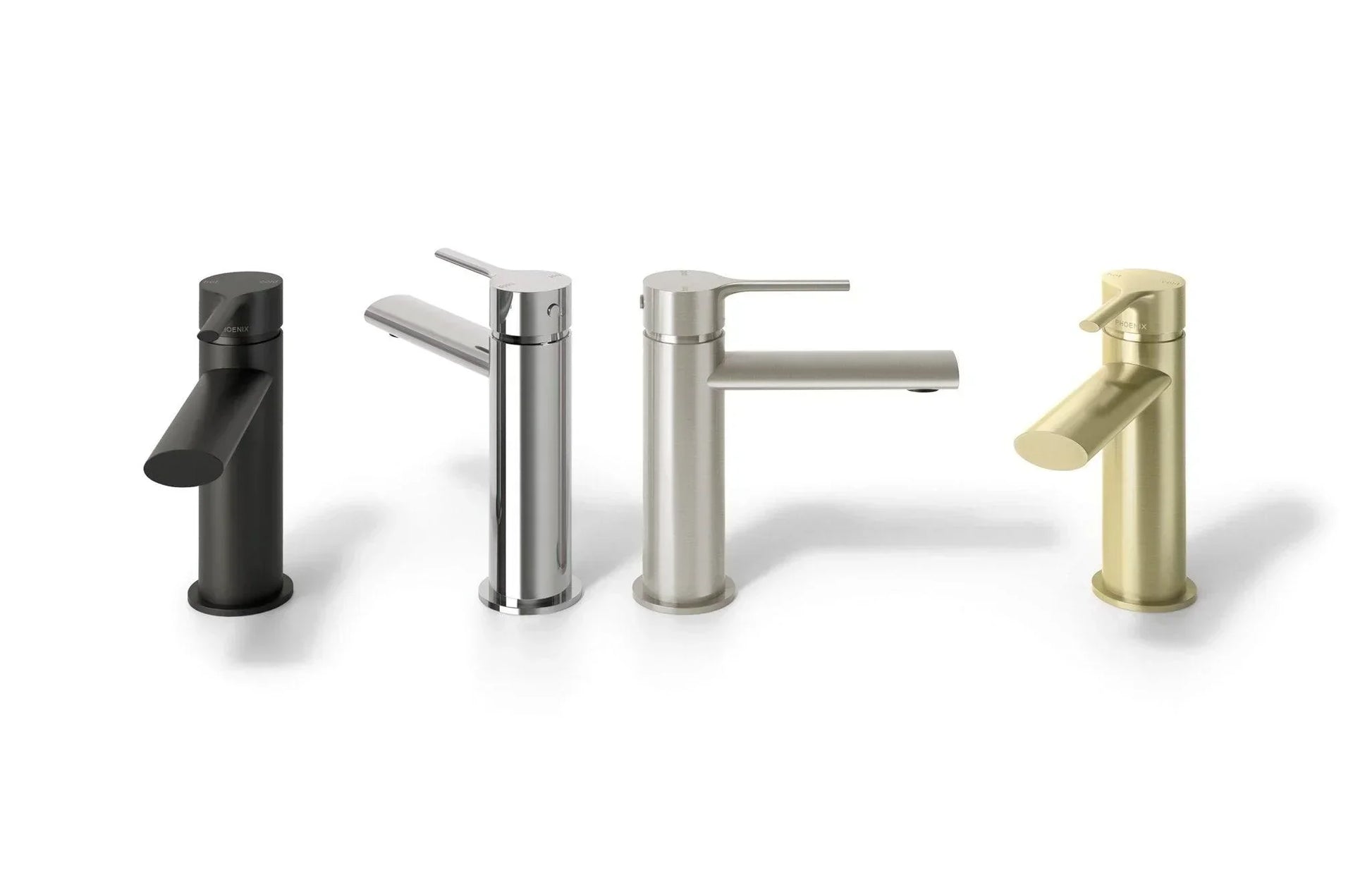 Phoenix Vivid Slimline Oval Basin Mixer - Ideal Bathroom CentreVV770-12Brushed Gold