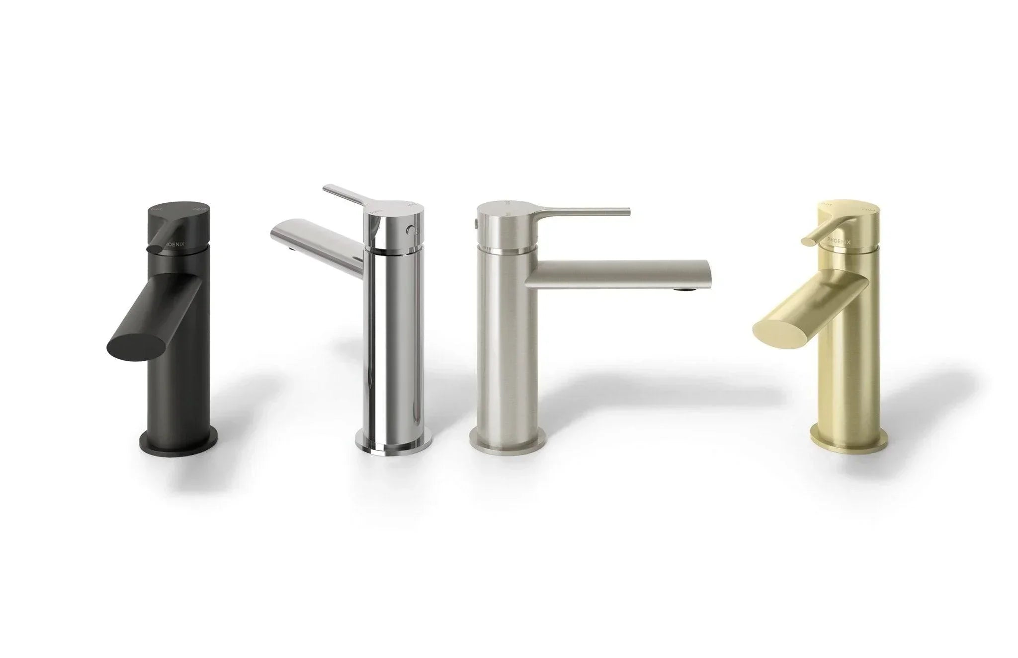 Phoenix Vivid Slimline Oval Basin Mixer - Ideal Bathroom CentreVV770-12Brushed Gold