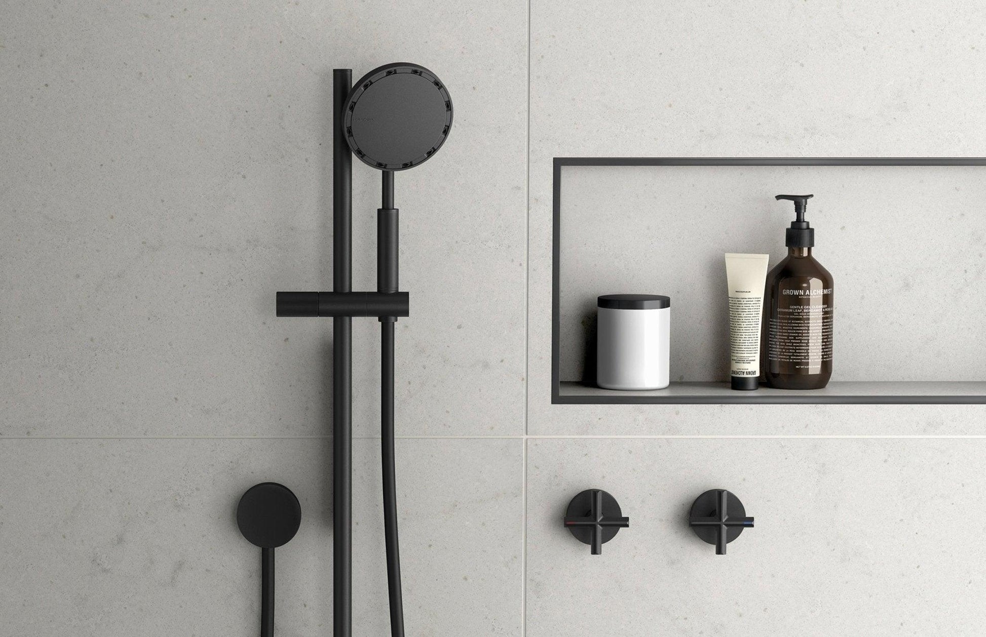 Phoenix Vivid Slimline Plus Wall Top Assemblies - Ideal Bathroom Centre119-0600-12Brushed Gold