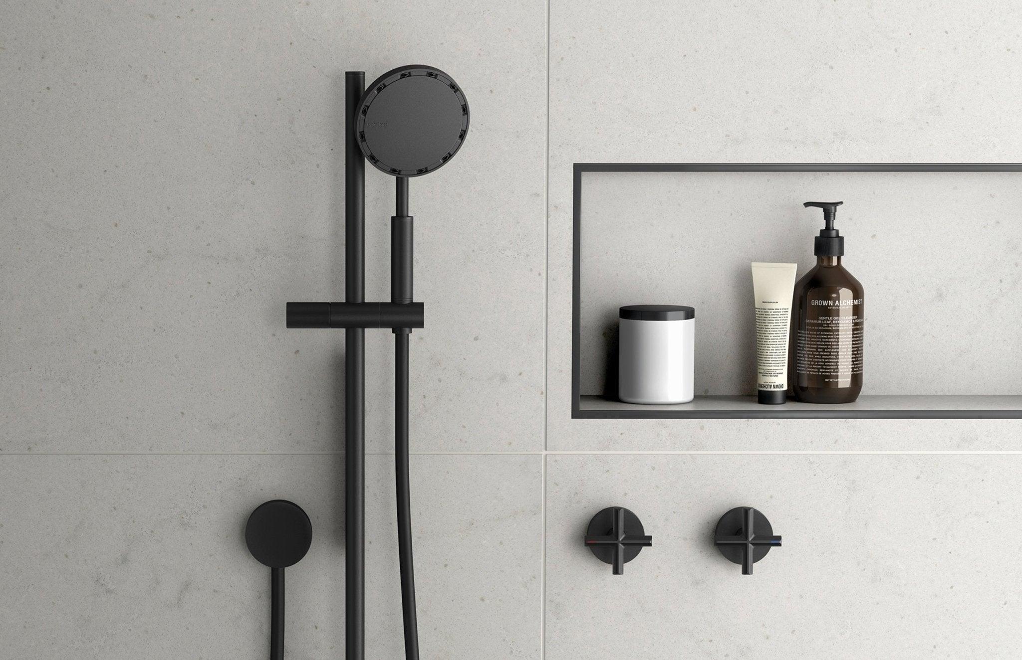 Phoenix Vivid Slimline Plus Wall Top Assemblies - Ideal Bathroom Centre119-0600-12Brushed Gold