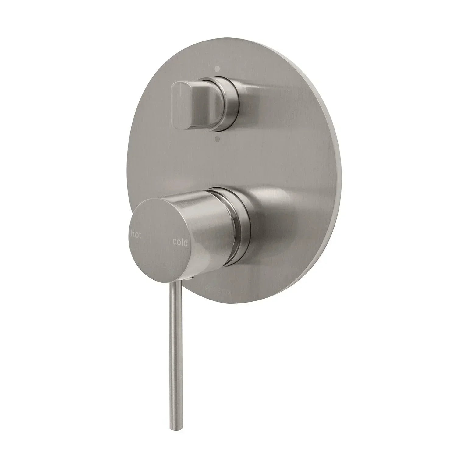 Phoenix Vivid Slimline Shower/ Bath Diverter Mixer - Ideal Bathroom CentreVS791BNBrushed Nickel