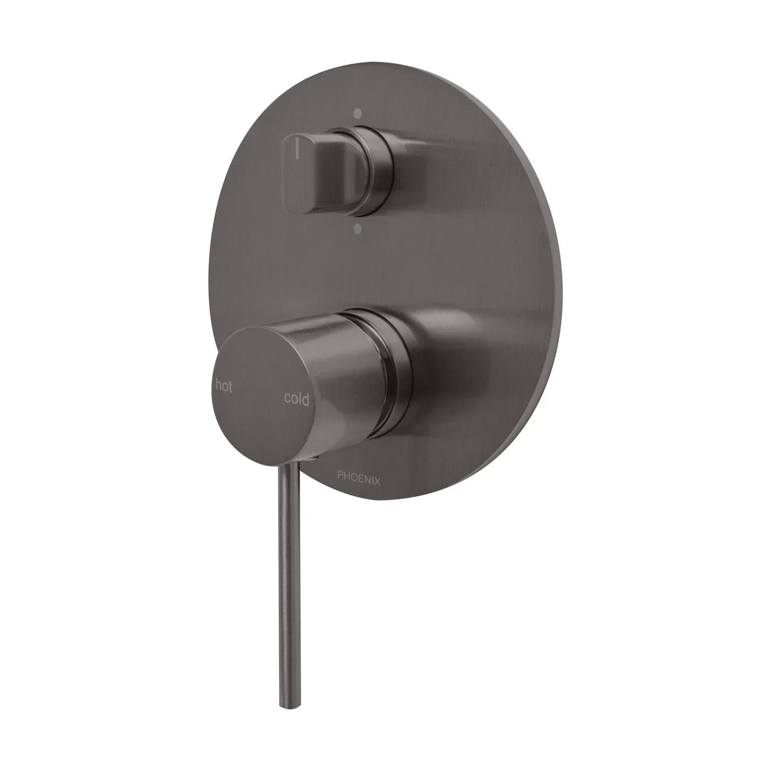 Phoenix Vivid Slimline Shower/ Bath Diverter Mixer - Ideal Bathroom CentreVS791-31Carbon Grey