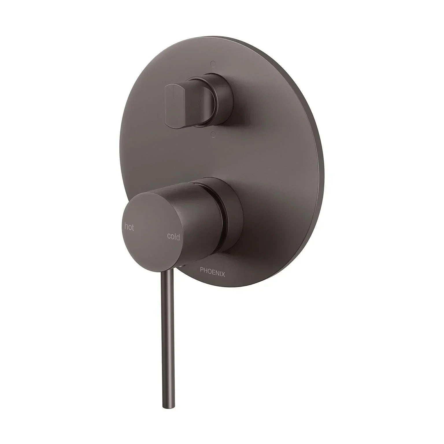Phoenix Vivid Slimline Shower/ Bath Diverter Mixer - Ideal Bathroom CentreVS791GMGun Metal