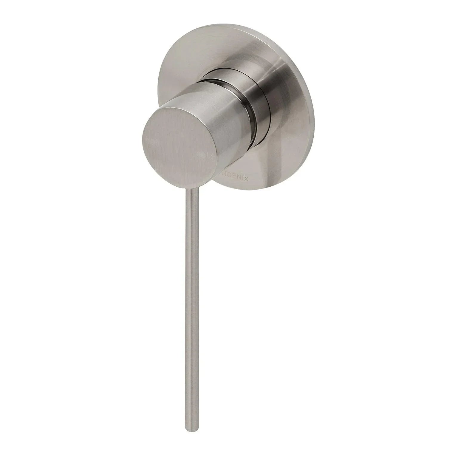 Phoenix Vivid Slimline Shower/Wall Mixer with Extended Lever - Ideal Bathroom Centre114-7800-40Brushed Nickel