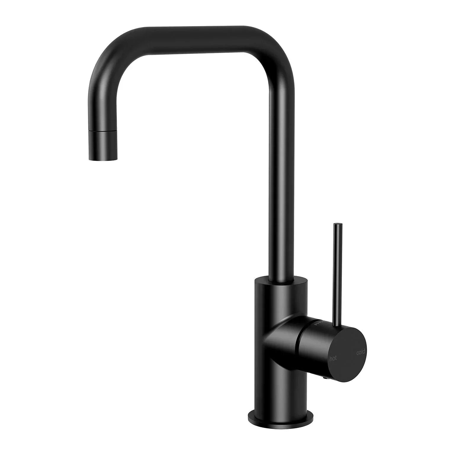 Phoenix Vivid Slimline Sink Mixer 160mm Squareline - Ideal Bathroom CentreVS732MBMatte Black