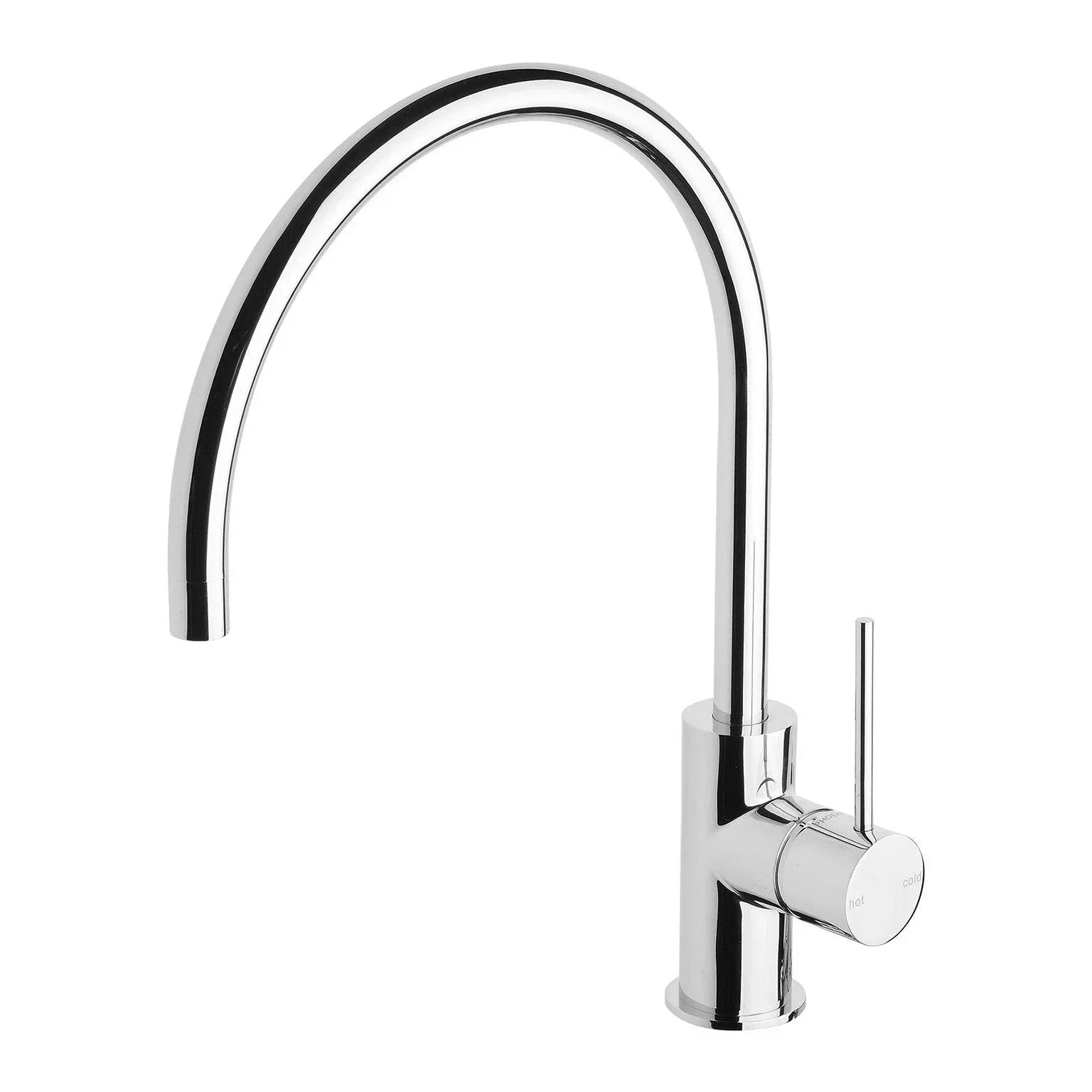 Phoenix Vivid Slimline Sink Mixer 220mm Gooseneck - Ideal Bathroom CentreVS733CHRChrome