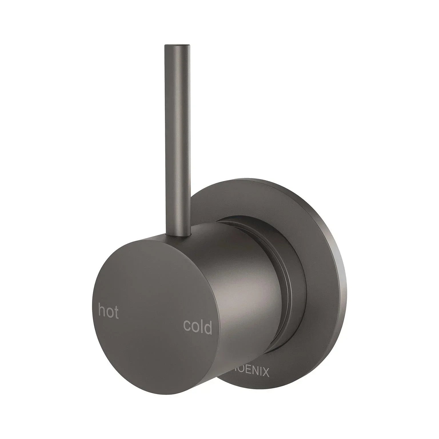 Phoenix Vivid Slimline Up Wall Shower / Wall Mixer - Ideal Bathroom Centre112-7800-30Gun Metal