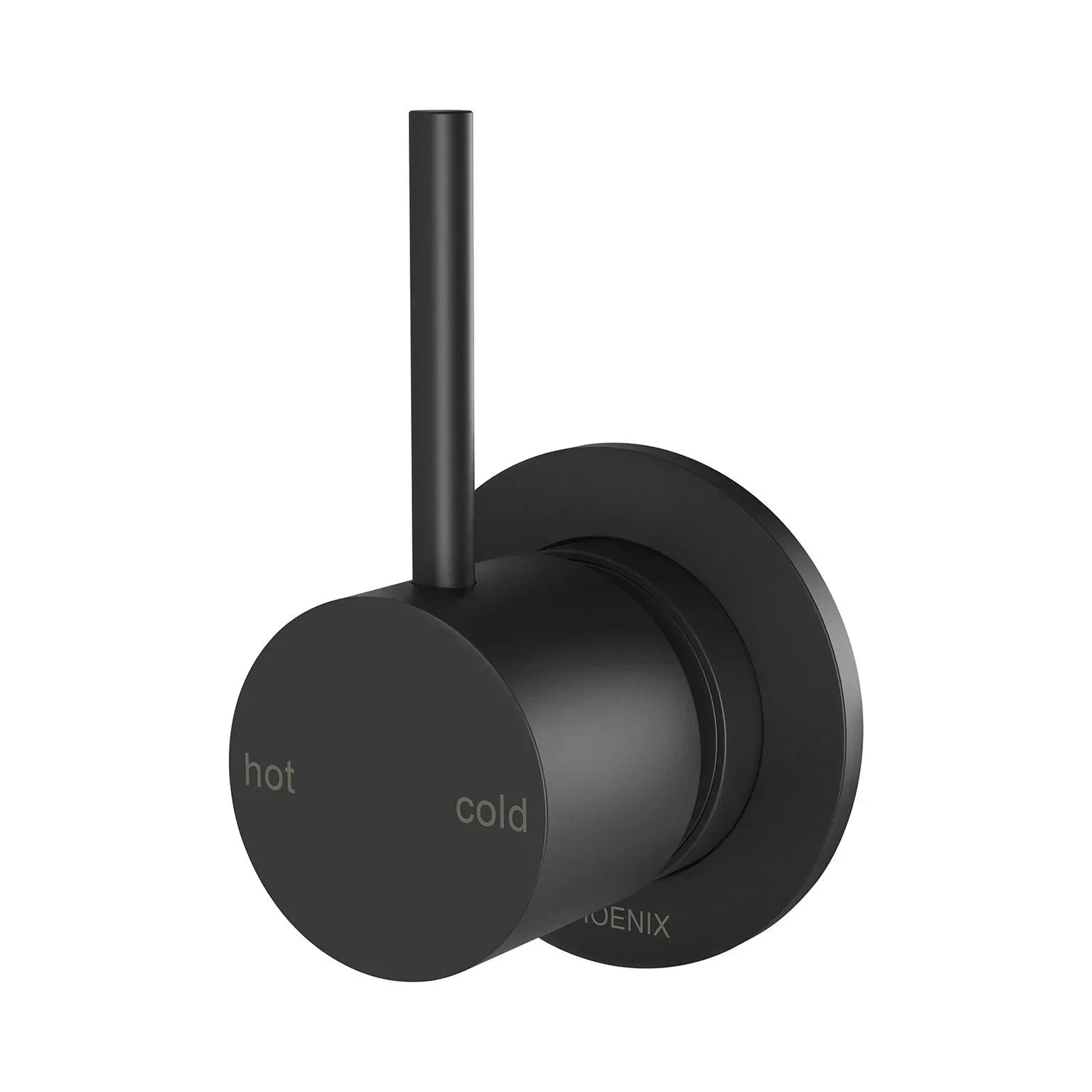 Phoenix Vivid Slimline Up Wall Shower / Wall Mixer - Ideal Bathroom Centre112-7800-10Matte Black