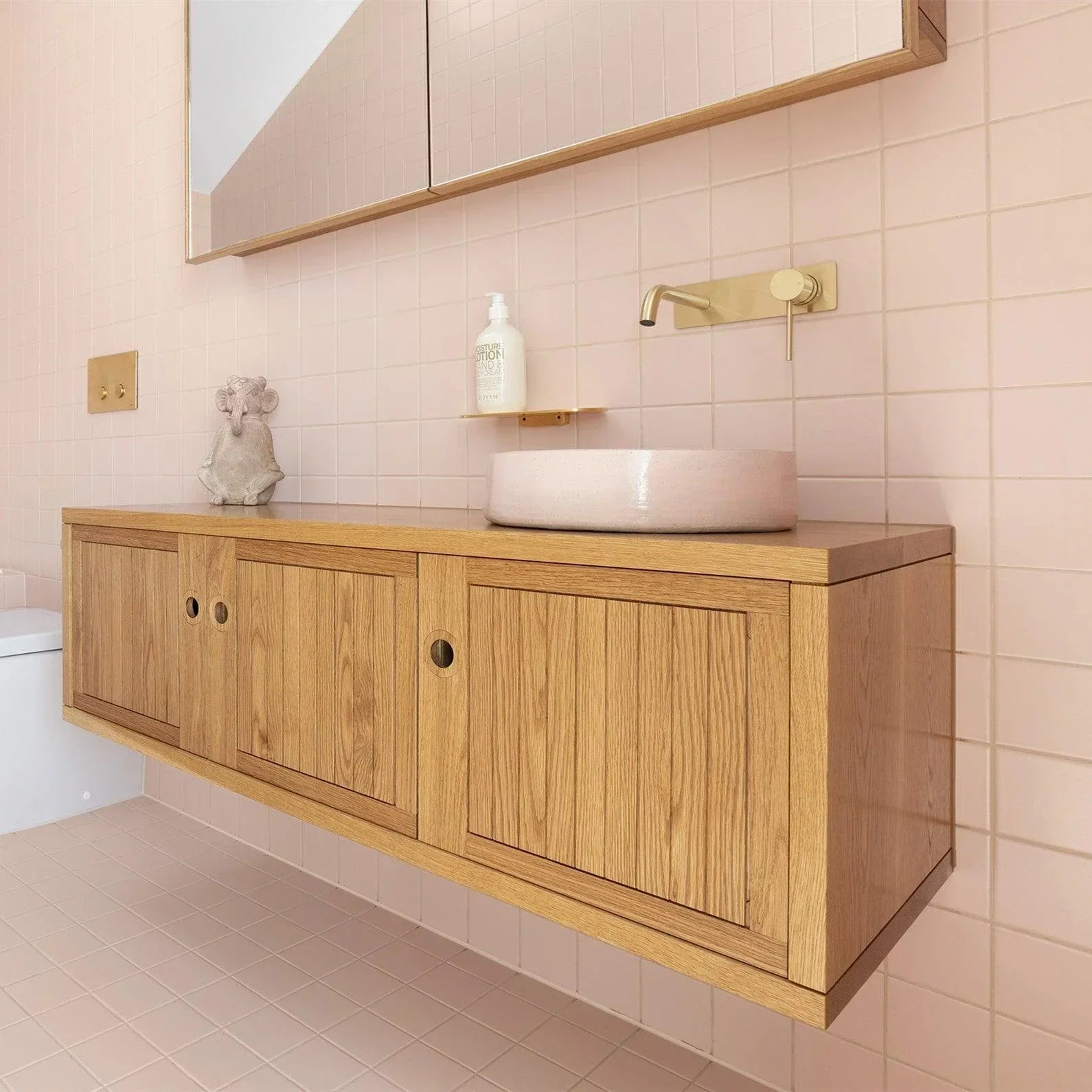 Phoenix Vivid Slimline Wall Basin/ Bath Mixer Set 180mm Curved - Ideal Bathroom CentreVS785-31Wall Basin Mixer SetCarbon Grey