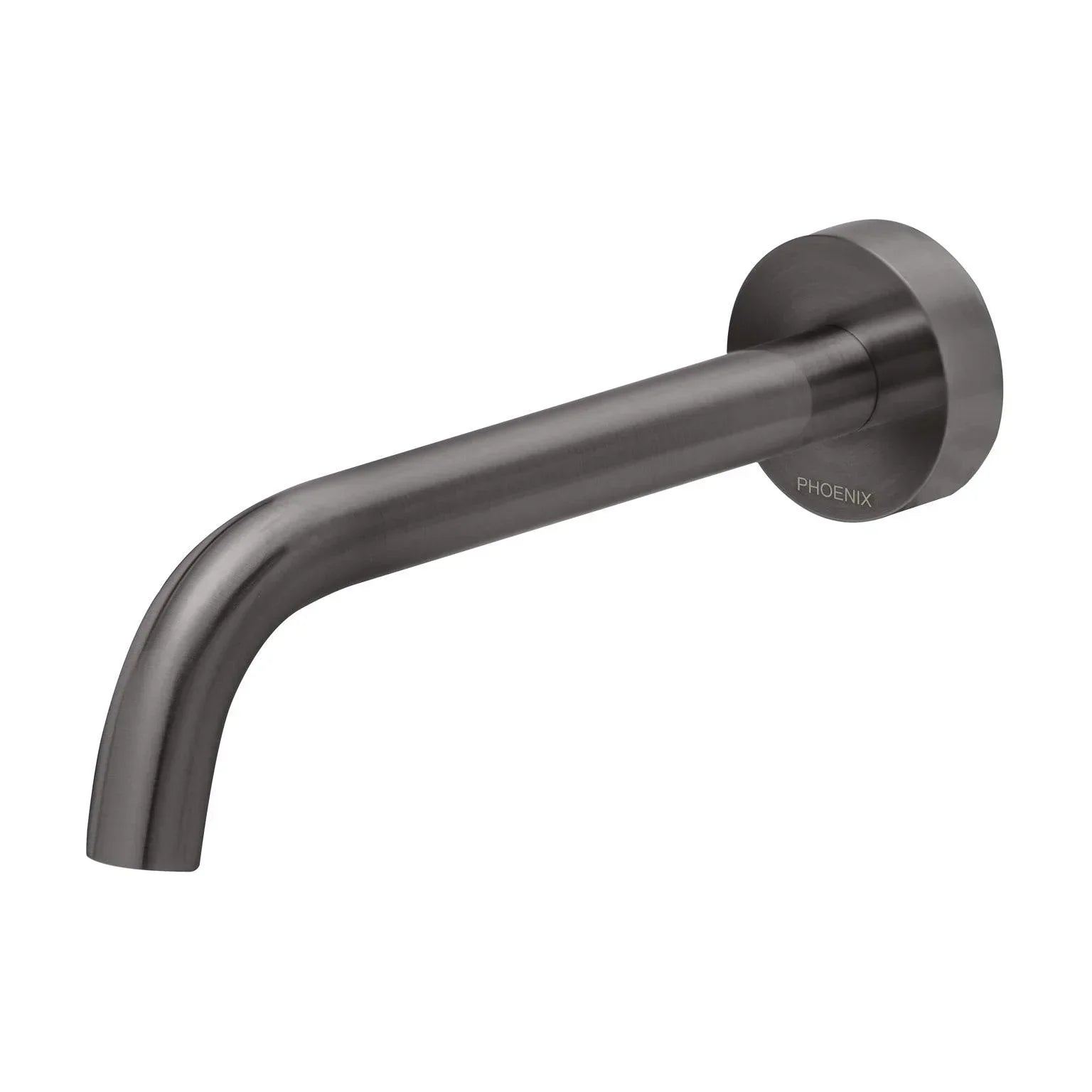 Phoenix Vivid Slimline Wall Basin/ Bath Outlet 180mm Curved - Ideal Bathroom CentreVS776-31Wall Bath Mixer SetCarbon Grey