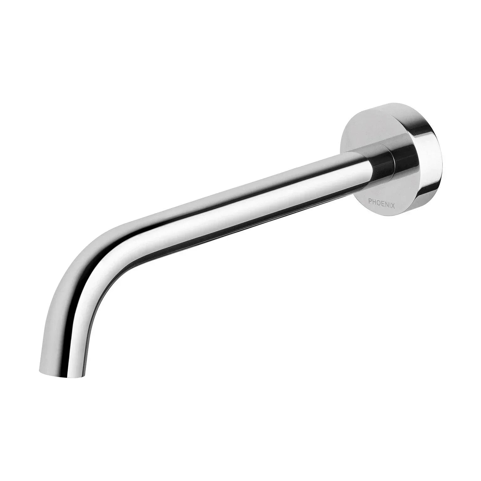 Phoenix Vivid Slimline Wall Basin/ Bath Outlet 230mm Curved - Ideal Bathroom CentreVS7630-00Wall Basin Mixer SetChrome