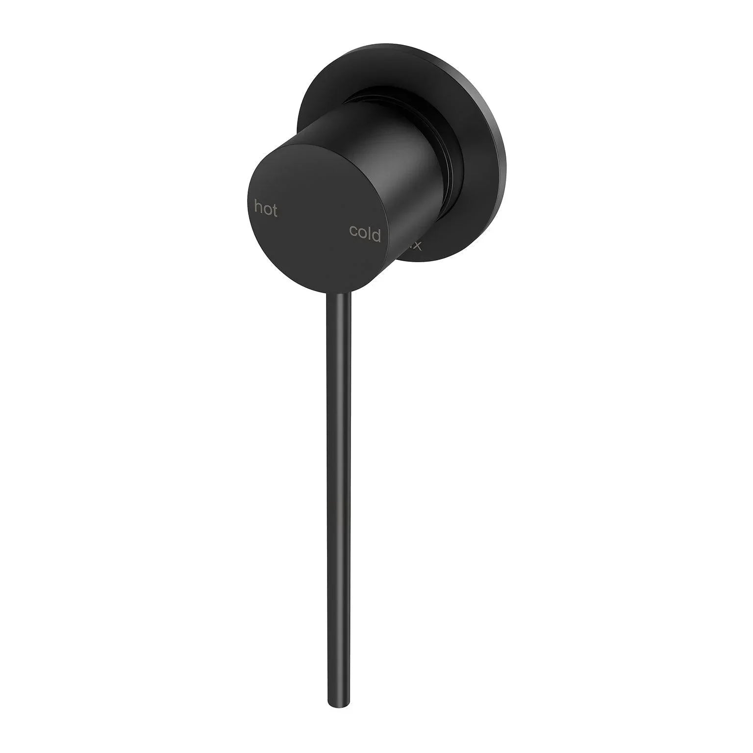 Phoenix Vivid Slimline Wall Mixer 60mm Backplate & Extended Lever - Ideal Bathroom Centre114-7801-10Matte Black