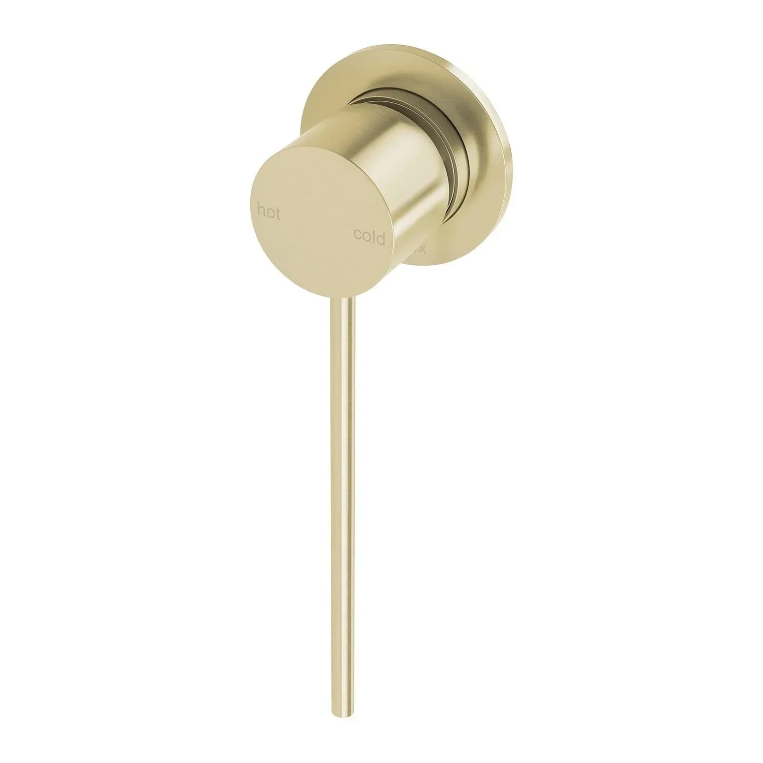 Phoenix Vivid Slimline Wall Mixer 60mm Backplate & Extended Lever - Ideal Bathroom Centre114-7801-12Brushed Gold
