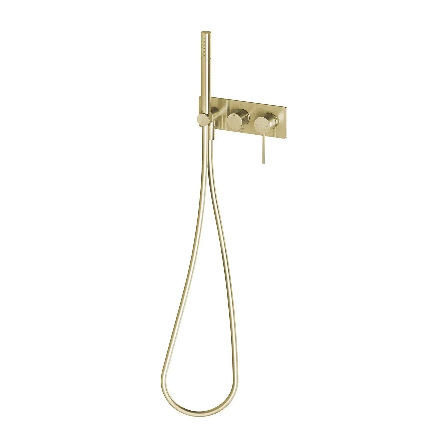 Phoenix Vivid Slimline Wall Shower System - Ideal Bathroom CentreVS7490-12Brushed Gold