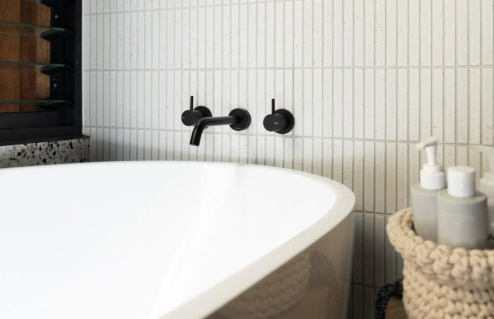 Phoenix Vivid Slimline Wall Top Assemblies - Ideal Bathroom CentreVS060-12Brushed Gold