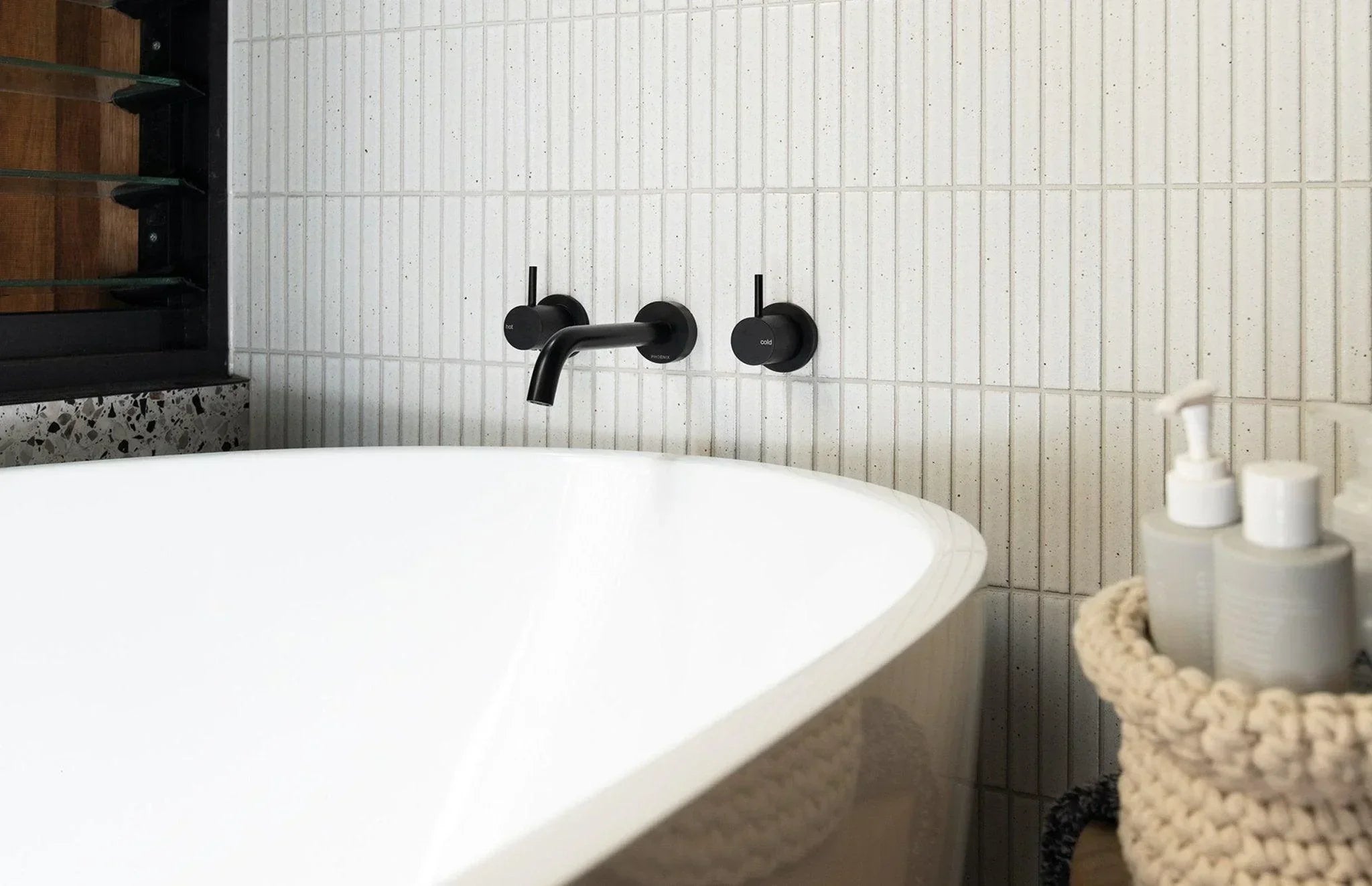 Phoenix Vivid Slimline Wall Top Assemblies - Ideal Bathroom CentreVS060-12Brushed Gold