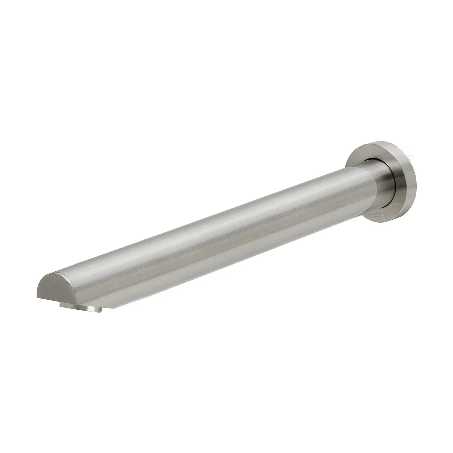 Phoenix Vivid Wall Bath Outlet 32x300mm Angled - Ideal Bathroom CentreV817BNBrushed Nickel