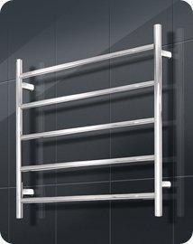 Radiant Round Bar Heated Towel Rails 5 Bar 750x550mm - RTR03 - Ideal Bathroom CentreRTR03