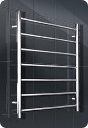 Radiant Round Bar Heated Towel Rails 7 Bar 600x800mm - RTR01 - Ideal Bathroom CentreRTR01