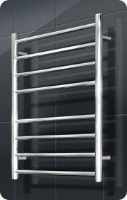 Radiant Round Bar Heated Towel Rails 8 Bar 530x700mm - RTR530 - Ideal Bathroom Centre725