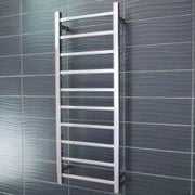 Radiant Square Bar Heated Towel Rails 7 Bar 430x1100mm-STR430 - Ideal Bathroom CentreSTR430